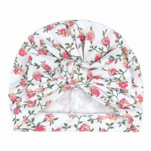 Gorro Unisex para Bebés Europeos, Americanos e Indios, de 0 a 6 Meses, de Algodón Transpirable, Suave y Cálido, con Logotipo Personalizable y Estampado de Lazo Grande - Product Image 6