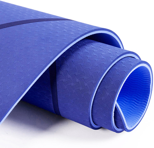 Alfombrilla de viaje antideslizante con forma de arco obal, colchoneta de TPE para <span class=keywords><strong>yoga</strong></span>, plegable, personalizada, amigable con el medio ambiente, 3mm, 4mm, 5mm, 6mm, 8mm, 10mm - Product Image 4