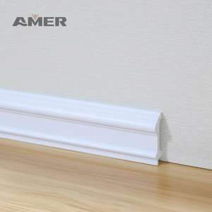 AMER fabbrica all'ingrosso pavimenti ad alta schiumatura & <span class=keywords><strong>Pvc</strong></span> PS accessori da parete battiscopa - Product Image 3