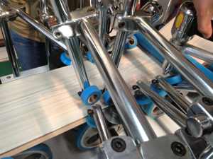 機械装飾石膏ボード生産ラインを作る屋内3DスラットPVC溝付き壁パネル - Product Image 3