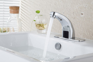 Robinet intelligent à capteur <span class=keywords><strong>infrarouge</strong></span> sans contact pour salle de bain et cuisine - Product Image 2