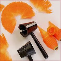 Creatieve Wortelkomkommer Spiraalvormige Bloemvorm Fruit En Groentesnijwerk Keukengereedschap Vleesmes