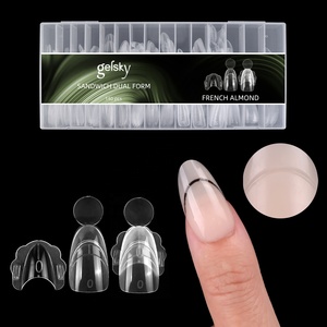 Attrezzo per Estensione Unghie, Linea Francese Interna, Dual Form, Logo Personalizzato, Dual Form 2-in-1 per Sandwich, Tip Unghie - Product Image 3