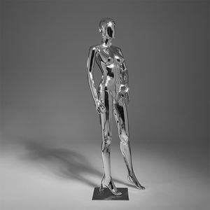 Maniquí Femenino Cromado de Tamaño Completo a Precio de Fábrica, Maniquí Ligero Irrompible para Visual Merchandising - Product Image 6