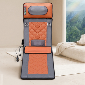 Bantalan pijat tubuh, dengan terapi pemanas, kantung udara Lumbar dan rol kaki untuk bantal pijat relaksasi kantor rumah - Product Image 1