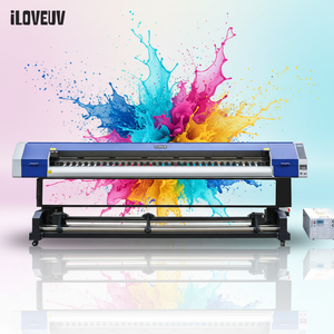 Imprimante jet d'encre UV <span class=keywords><strong>grand</strong></span> <span class=keywords><strong>format</strong></span> 3,2 m la plus vendue en usine, équipée de deux têtes d'<span class=keywords><strong>impression</strong></span> I3200 - Product Image 1