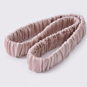 Serre-tête pour femme 100% Soie de Mûrier Fait Main Durable Quatre Saisons Tendance Nœud Papillon Écologique Torsadé pour Cheveux – Vente en Gros - Product Image 4
