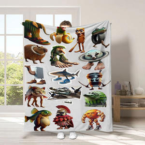 ผ้าห่มลายการ์ตูนตลกๆ ของขวัญสุดฮาสำหรับเด็กและทารก ขายส่งจากโรงงาน - Product Image 4