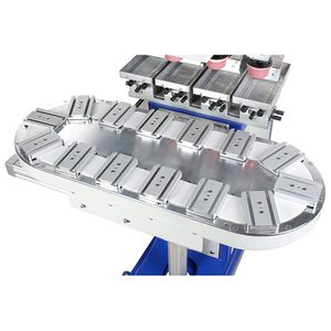 6 Màu Kín Mực Tốt Máy In <span class=keywords><strong>Pad</strong></span> Với Băng Tải Tự Động Đóng Cửa Máy In Cốc Mực <span class=keywords><strong>Pad</strong></span> Cho Chai Rượu Vang Cap - Product Image 2