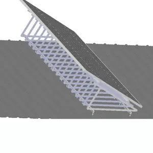 套件框架可调铝锡屋顶太阳能面板安装支架
