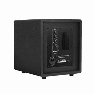 Tavan Tipi Hoparlör HiFi S08 8 İnç 100W Siyah Ahşap Desenli Çerçevesiz Aktif Subwoofer Seslendirme Sistemi EV TİYATROSU - Product Image 4