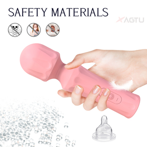 Venta caliente de silicona Cuerpo Femenino clítoris masajeador vibrador fuerte potente de mano Japón Av sexo varita masajeador - Product Image 5