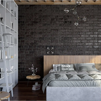 Murale murale autocollante moderne personnalisée, imprimée, gaufrée, imperméable et antistatique pour chambre à coucher, hôtel et usage domestique avec garantie d'un an