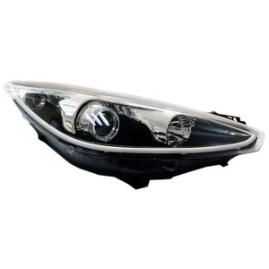 Fari LED Personalizzati per <span class=keywords><strong>Peugeot</strong></span> <span class=keywords><strong>308</strong></span> 308SW con DRL Blu e Lenti Bi-xeno 12V - Product Image 1