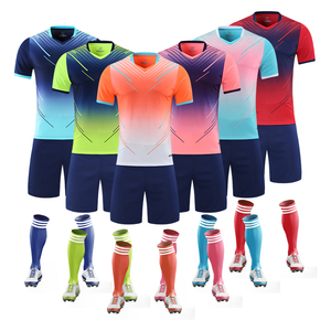 Supplier Pakaian Sepak Bola Cina, Seragam Jersey Sepak Bola Polyester Custom untuk Tim, Kualitas Original, Kaos Sepak Bola Retro - Product Image 3