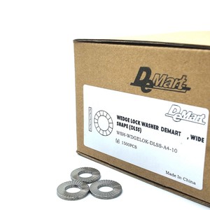 Haute qualité DIN25201 acier inoxydable A4L <span class=keywords><strong>Demart</strong></span> rondelle autobloquante à double empilage DL8 10 12SPSS rondelle de blocage - Product Image 5