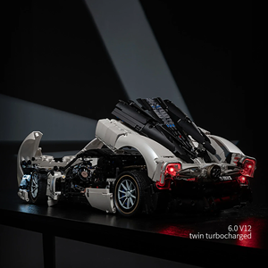 4688 Piezas, Bloques de Construcción de Superdeportivos Utopia Técnicos a Escala 1:8, JD118, Ideas Creativas, Modelo de Coche Deportivo Hypercar, Ladrillos de Juguete para Adultos, Regalos - Product Image 6
