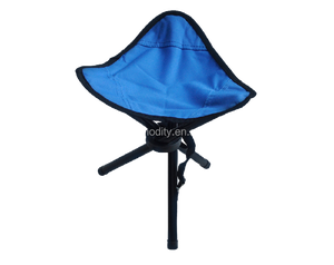 Ghế Gấp Tam Giác Cỡ Trung Ghế Cắm Trại Ghế Cắm Trại Gấp Ba Chân Ghế Ba Chân - Product Image 3