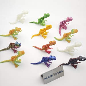 Produits virals TikTok : Modèles d'œufs de Tyrannosaurus Rex en acier inoxydable imprimés en 3D, colorés et personnalisables – Jouets œufs 3D - Product Image 5
