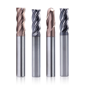 Nhà Máy Bán Hàng Trực Tiếp Hiệu Suất Cao Carbide End Mill HRC 55/63 Phay Cutter CNC Công Cụ - Product Image 1