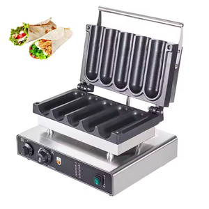 Máquina de rollos de pollo de 5 rejillas de nuevo diseño, máquina para hacer sándwiches de acero inoxidable para tostadora comercial - Product Image 1