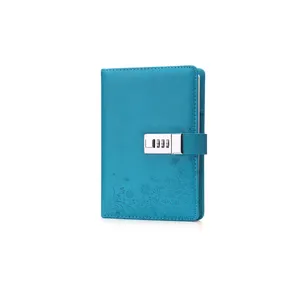 Journal intime de cinq ans personnalisé, couverture rigide avec serrure, pour journal intime