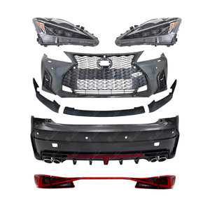 Kit de Carrocería 4x4 F-Sport para IS250 IS300 2006-2012, Actualización a Parachoques, Parrilla, Faros Delanteros y Traseros 2021-2023 - Product Image 2