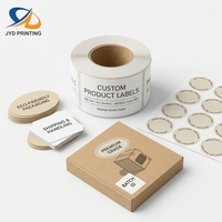 Autocollants personnalisés, logo personnalisé, impression sur vinyle, étiquettes promotionnelles 	 Autocollants d'étiquettes personnalisés OEM avec mon logo