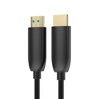 Câble AOC 4K HDTV 2.0 18 Gbps à fibre optique haute vitesse, prise en charge 4K60Hz HDR ARC pour Smart TV Hub