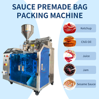 Machine d'emballage de pâte et de liquide de sauce à la citrouille de qualité alimentaire