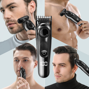 Professional <strong>Men</strong> <strong>s</strong> <strong>Grooming</strong> <strong>Kit</strong> <strong>s</strong> Best <strong>Hair</strong> Clippers Set Multifunctional Shaving Haircutting and Facial Cleansing <strong>Kit</strong> - Product Image 2