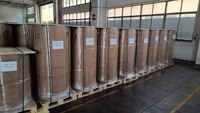 Étiquettes transparentes en BOPP à transfert thermique imperméables, cercles, carrés, rectangles, étiquettes de codes-barres compatibles avec les imprimantes thermiques
