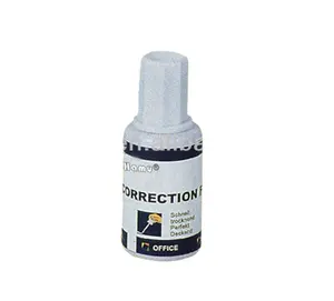 White Plastic Corrector Fluid For Office Or School