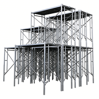 Andamios de Anillo XBS - Acero de Alta Resistencia Q235/Q195, Diseño Moderno para Edificios de Oficinas y Fácil Instalación