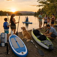 Programa de Distribución Mayorista Premium para el Kit Profesional de SUP Inflable para Familias y Mascotas