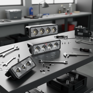 BRTLED 12v Led lampada da lavoro per auto camion Suv Led trattore lavoro luce di guida piazza Flood Beam Bar Atv 4x4 24v <span class=keywords><strong>24w</strong></span> fuoristrada - Product Image 1