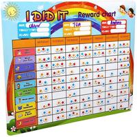 Tableau de récompenses magnétique pour enfants avec autocollants de responsabilité et de comportement, pour l'éveil et l'éducation des tout-petits à la maison et à l'école