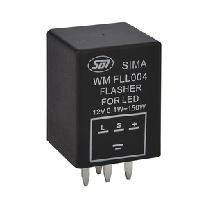 Unidad Automática <span class=keywords><strong>LED</strong></span> intermitente, <span class=keywords><strong>4</strong></span> pines, 12v, 24v, relé de intermitente automotriz para señal de giro automática WM FLL004 - Product Image 1