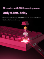 Clavier de jeu ergonomique Xinmeng Beat75 avec interrupteurs magnétiques à 75 %, fréquence de polling 8K, faible latence de 0,1 ms, mode musique ARGB