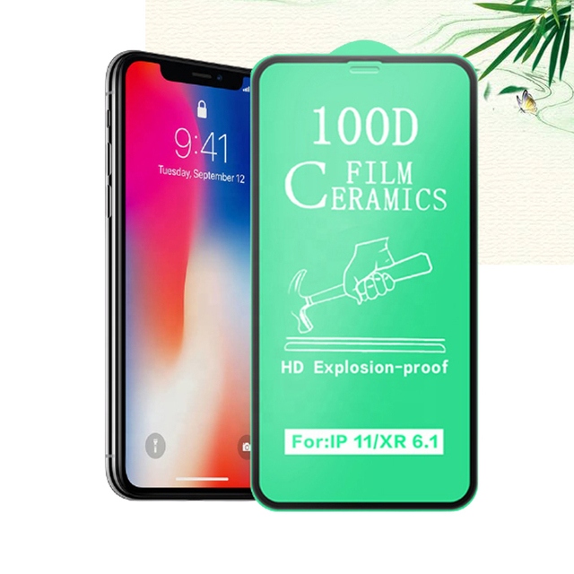 Hot Sale Products  Full Coverage Cover Frosted Curved Film Nano Ceramic  Screen Protector for iPhone 13 Pro Max