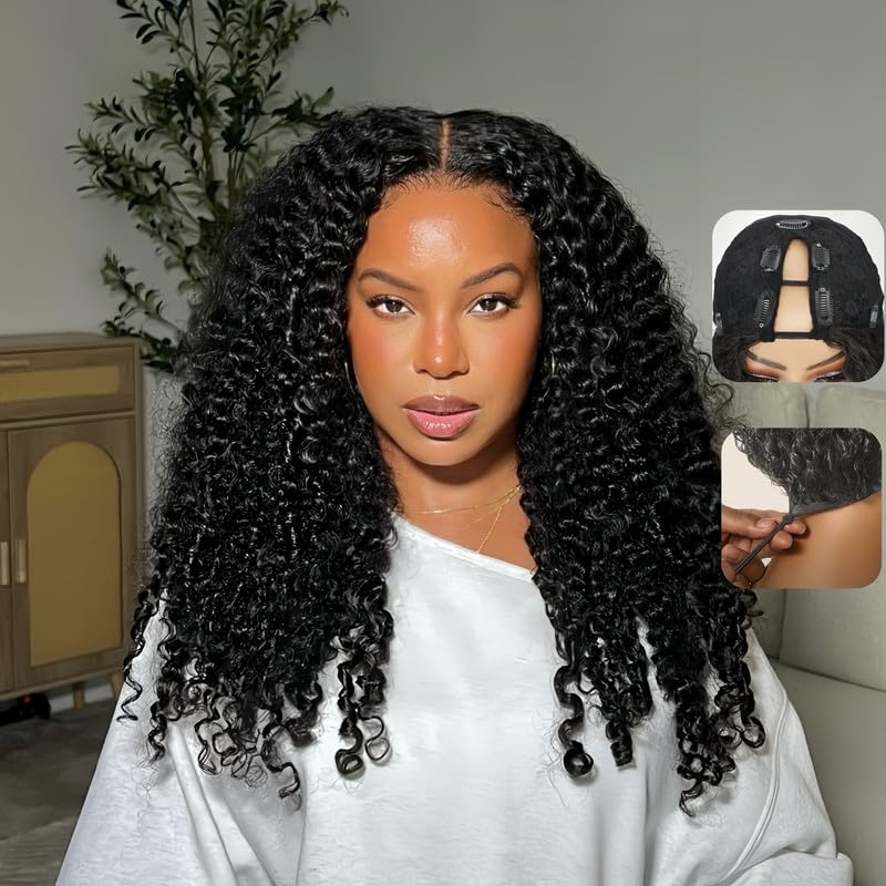 Partie V crépue bouclée