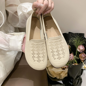 Nouvelles Chaussures Ballerines Plates d'Été en Maille Respirante Douce pour Femme, Mocassins Décontractés de Sport de Marche, Haute Qualité, Vente en Gros à Bas Prix, FEO - Product Image 3