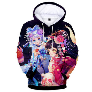 Vêtements de couple Nouveau jeu <span class=keywords><strong>Amoureux</strong></span> Imprimé 3D Tricoté numérique Polyester/Coton Personnalisé Broderie vierge Sweat-shirt de haute qualité - Product Image 2