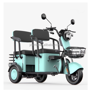 Triciclo Eléctrico para Adultos de 3 Ruedas, 600W, 48V, con Canasta Delantera y Trasera, Gran Oferta 2025 - Product Image 3