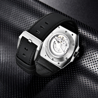 Nouvelles montres automatiques mécaniques en acier inoxydable Pagani Design PD-YS007 pour hommes, étanches à 100 m, verre saphir, Herrenuhr