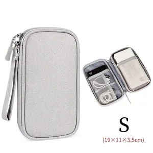 Sac de rangement pour câbles de voyage de grande taille, étui de transport portable, sacs de rangement étanches pour câbles et appareils électroniques - Product Image 2