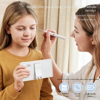 Otoscope visuel LCD 4,3 pouces le plus vendu, caméra d'inspection auriculaire HD 1080P avec objectif 3,5 mm, 6 LED et Wi-Fi pour usage professionnel et domestique