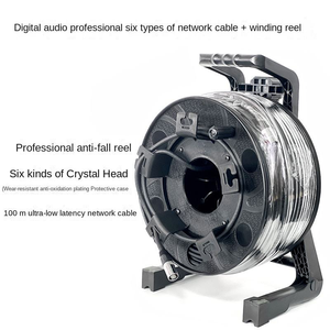 Câble Serpent Cat6 <span class=keywords><strong>Double</strong></span> Blindage Haute Qualité avec Bobine Multi-canaux 2 Entrées/Sorties pour Audio-Vidéo - Product Image 2