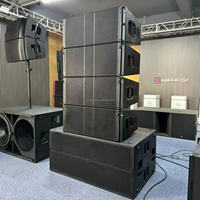Système de sonorisation Line Array passif SAWA Audio S1221 double 12 pouces 2 voies pour extérieur et intérieur, enceinte Line Array active