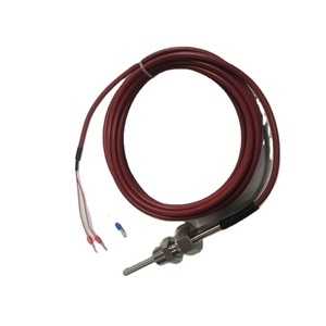 หัววัดอุณหภูมิแบบเทอร์โมคัปเปิลชนิด Pt100 ขนาด 4.8x100 มม. ทำจาก SUS316 พร้อมเกลียว NPT - Product Image 1